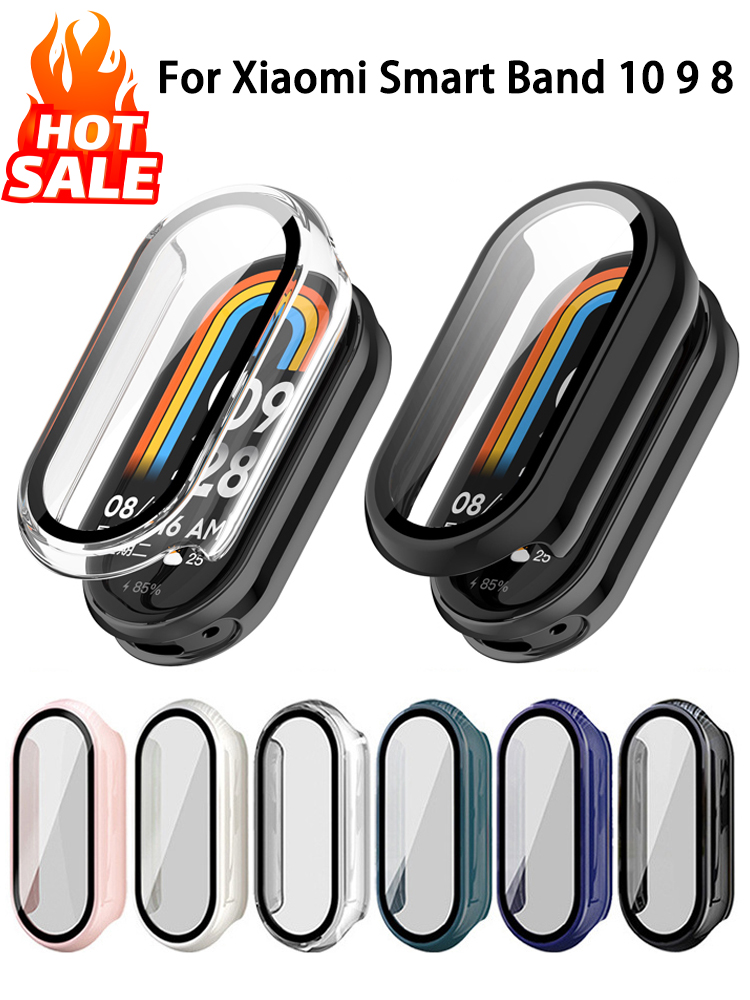 Xiaomi Smartwatch Accessories - Tempered Glass+PC Case For Xiaomi Mi