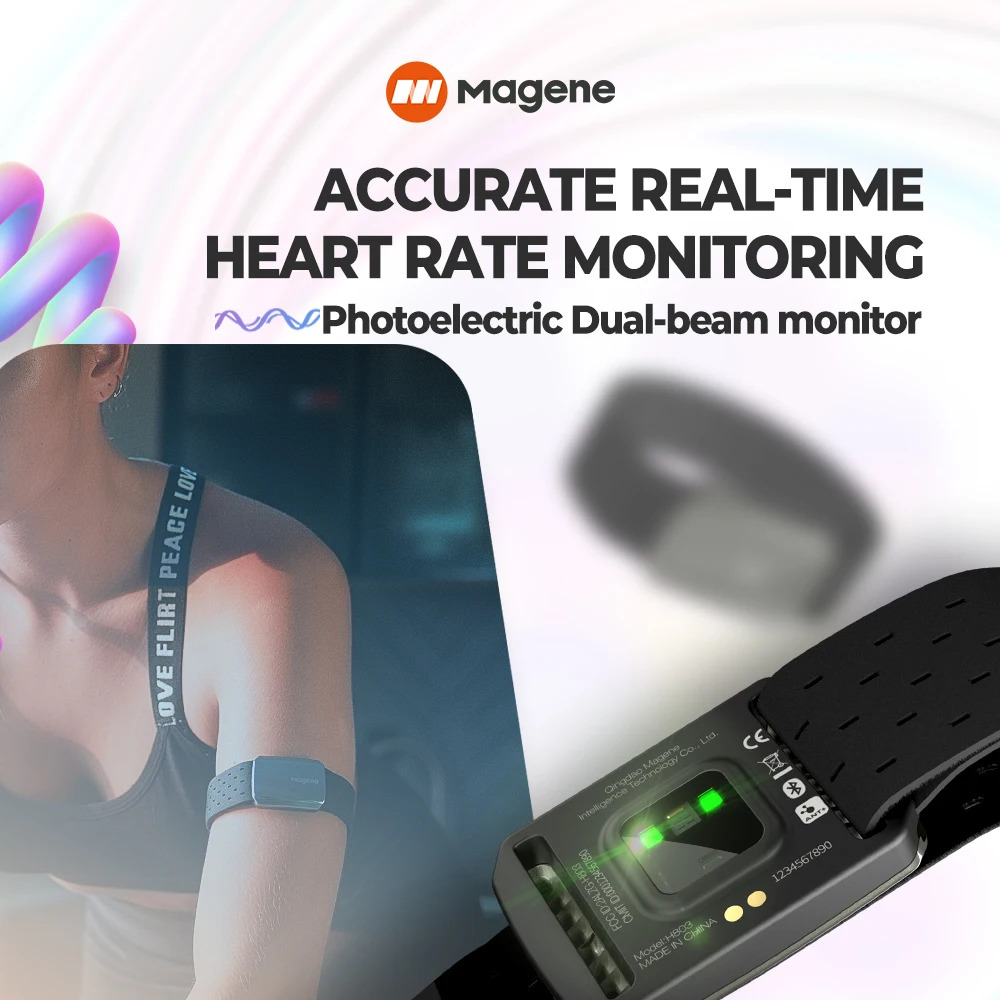 Magene H803 Heart Rate Armband - Rugged Sport Strap ulasan dan harga