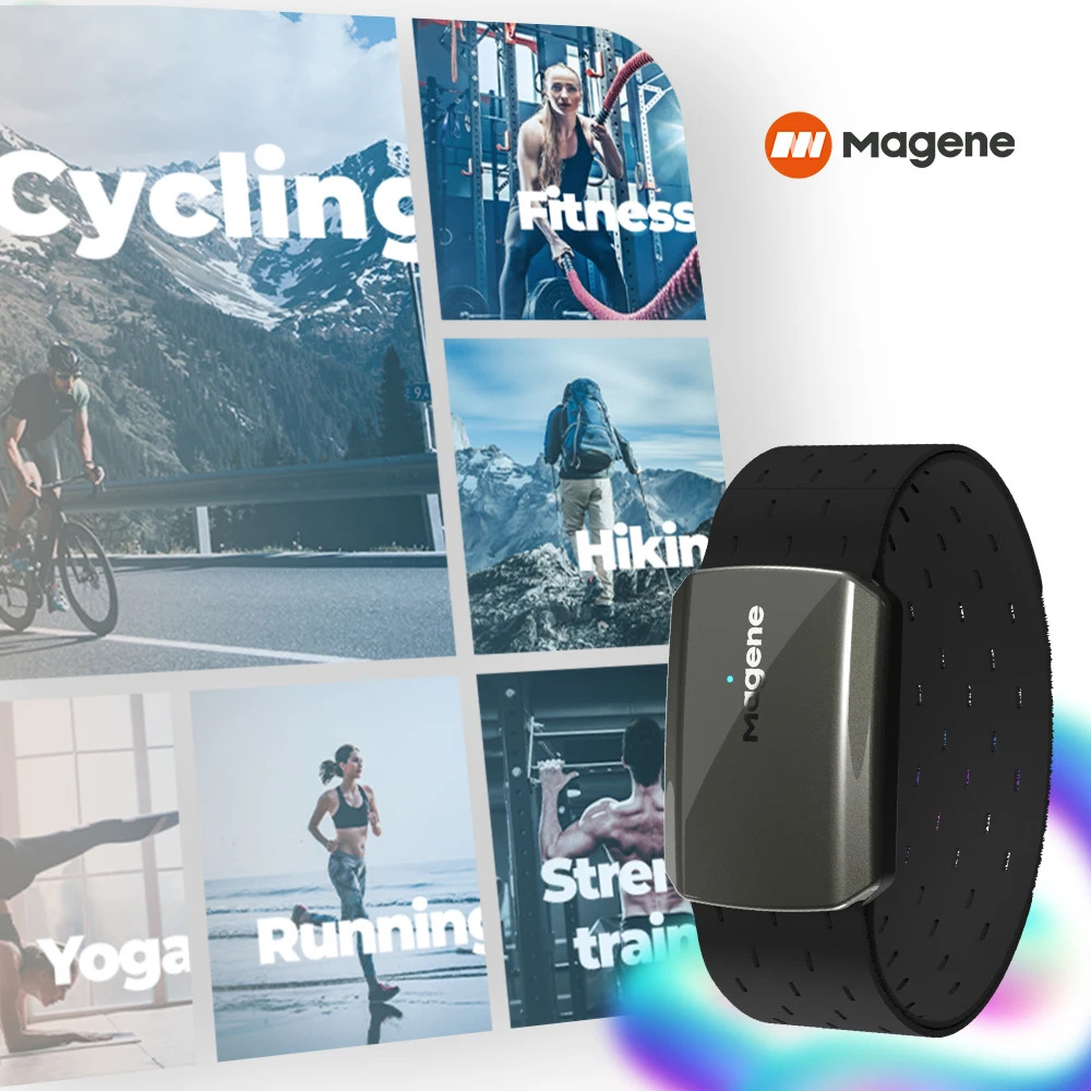 Magene H803 Heart Rate Armband - Rugged Sport Strap ulasan dan harga