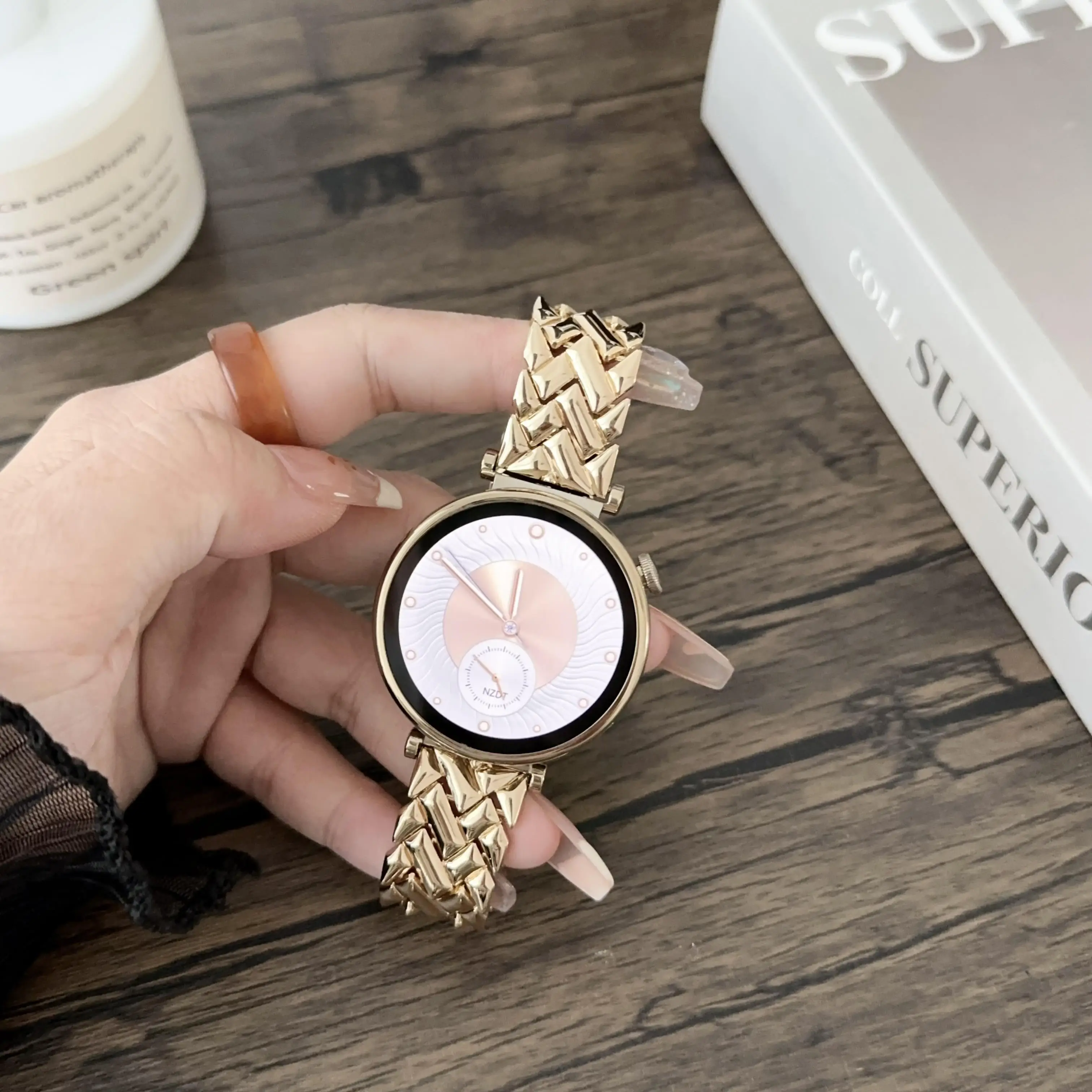 1pc 18mm V-shaped Stainless St - Fossil Smartwatch Accessories ulasan dan harga