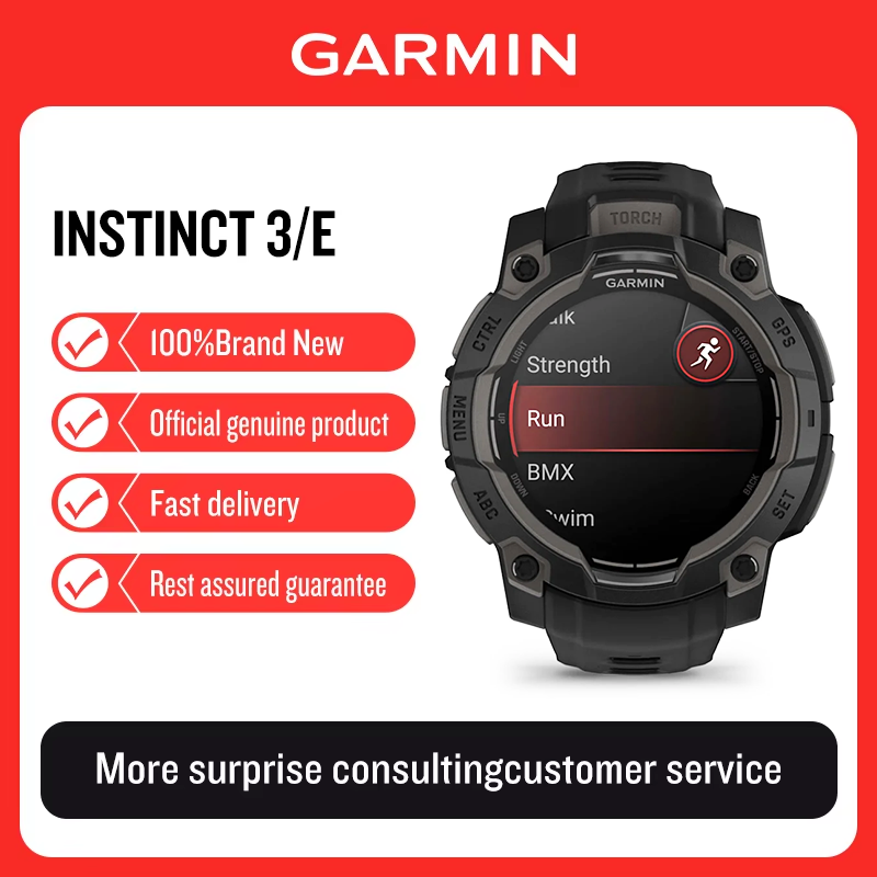 Garmin Instinct3/E Solar Power - Smartwatch X18 ulasan dan harga