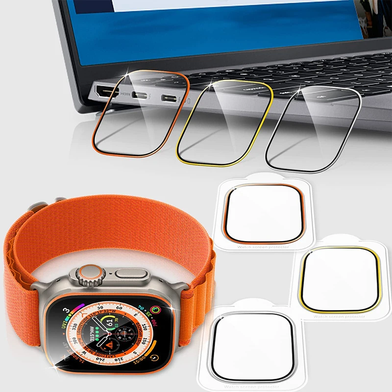 Tempered Glass for Apple Watch - Watch Face Protector ulasan dan harga