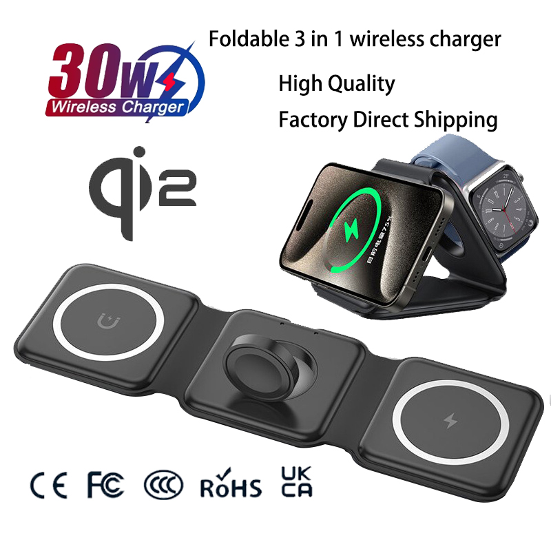 Universal Qi2 Magnetic Foldabl - Smartwatch Ac ulasan dan harga