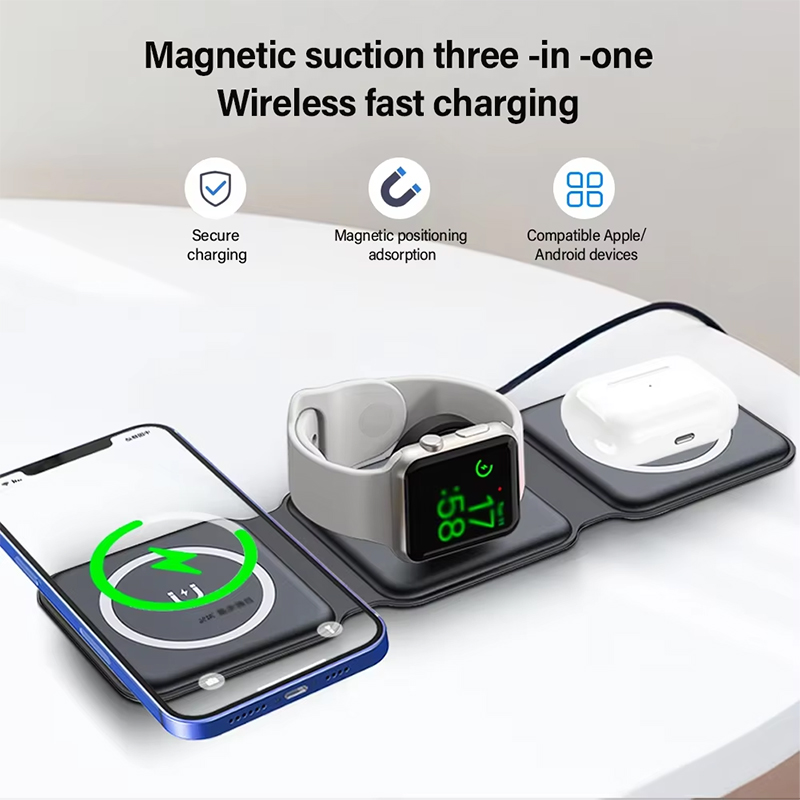 Universal Qi2 Magnetic Foldabl - Smartwatch Ac ulasan dan harga