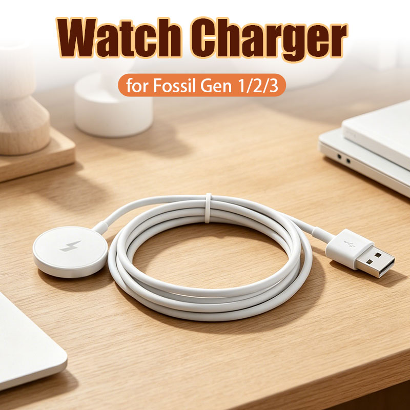 USB Watch Charger Adapter Smar - Fossil Smartwatch Accessories ulasan dan harga