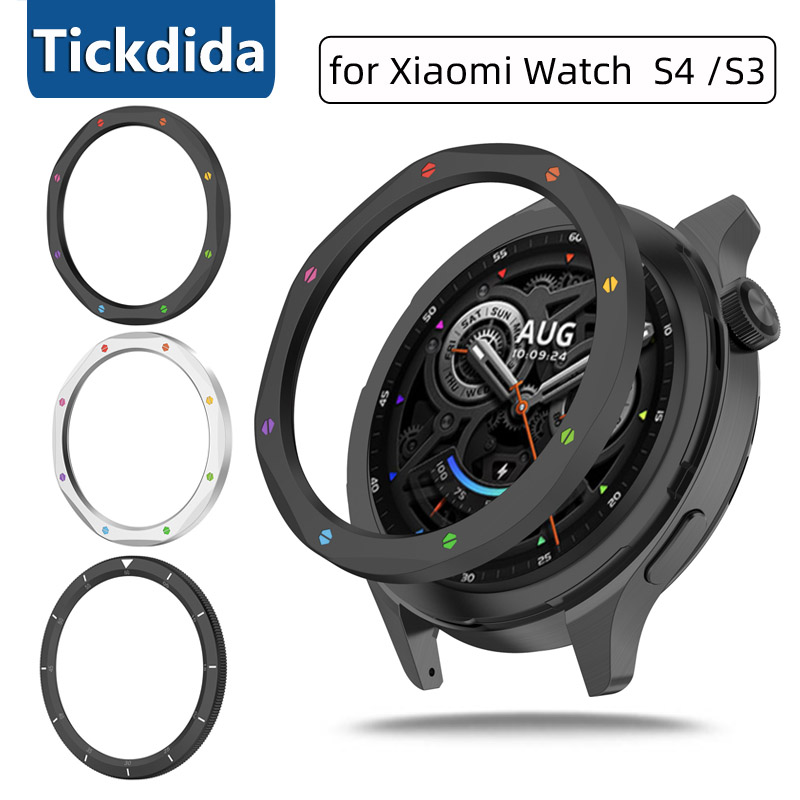 Metal Bezel Ring Case For Xiao - Xiaomi Smartwatch Accessories ulasan dan harga