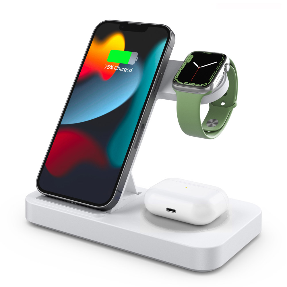 Travel 4 in 1 Wireless Charger - Smartwatch Ac ulasan dan harga