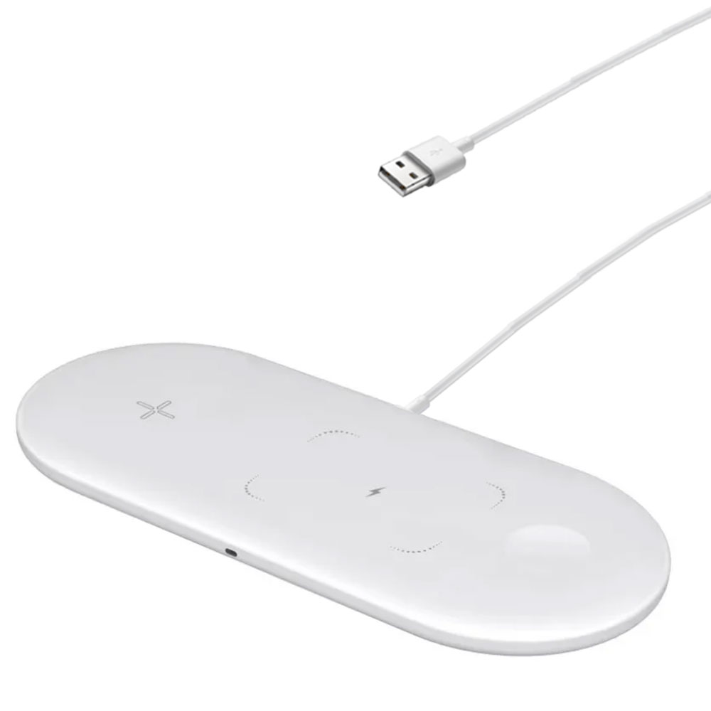 3-in-1 Wireless Charging Pad F - Smartwatch Ac ulasan dan harga