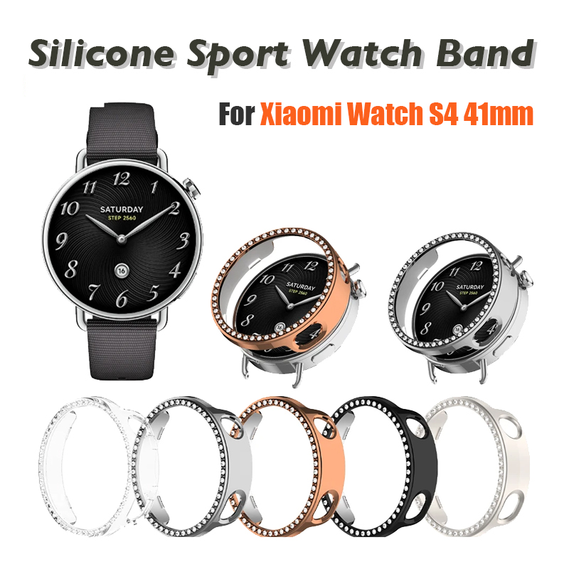 Single Row Dril Hollow Case Fo - Xiaomi Smartwatch Accessories ulasan dan harga