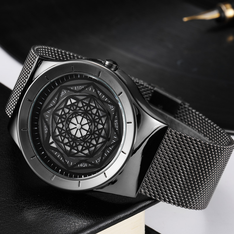Geek Watches Men Minimalist Tu - Stainless Mesh Band ulasan dan harga