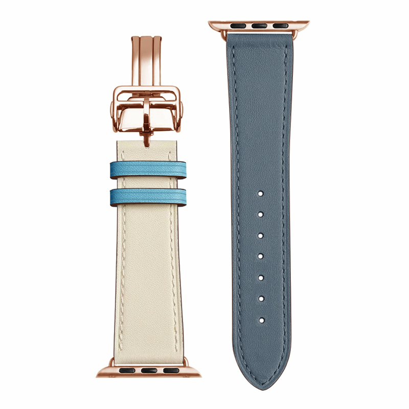 Rose Gold Buckle Strap For App - Smartwatch Accessories Shop ulasan dan harga